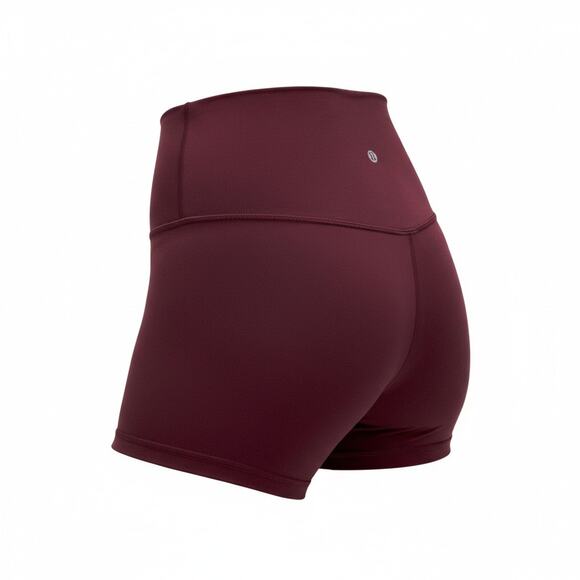 Lululemon Align High-Rise Short 4" NWT Women Size 14 LW7BJYS Goodnight Plum - Picture 2 of 13